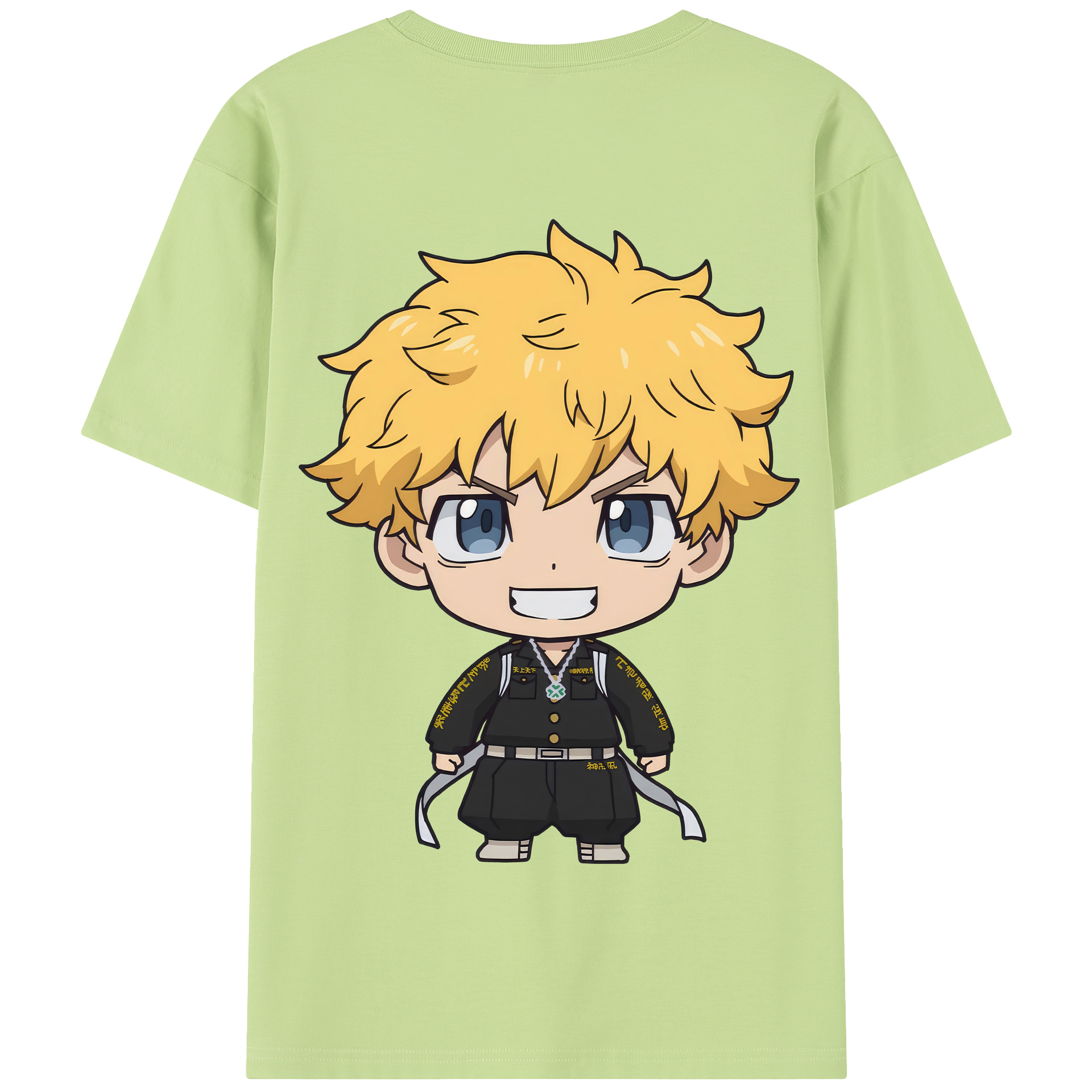（画像用） 東京リベンジャーズ Tokyo Revengers 綿100％半袖Tシャツ（背面プリント）